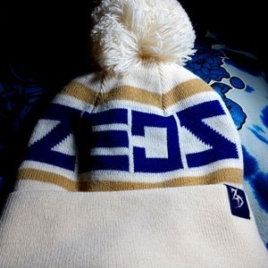 Zed's Dead Pom Beanie White